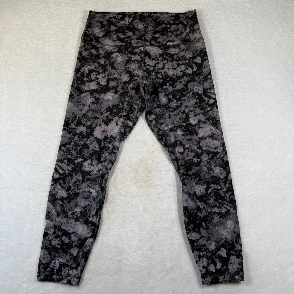 Lululemon Align High-Rise Pant 25 Floral Shift Multi Grey Camo W5BYXS Womens 12